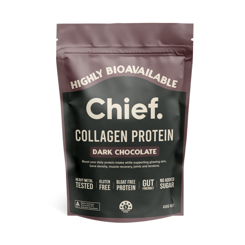 Grass-fed Collagen Protein Powder - Dark Chocolate