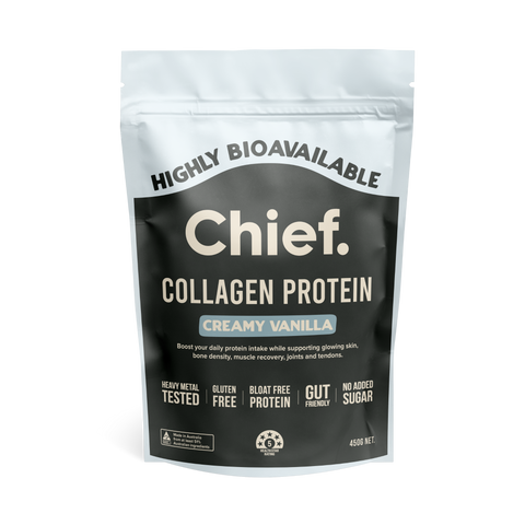 Grass-fed Collagen Protein Powder - Creamy Vanilla