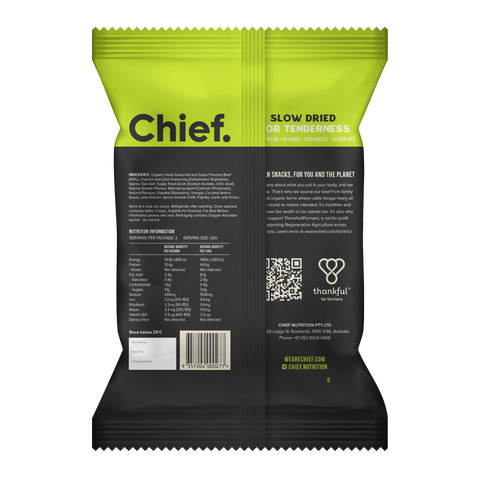 Chipotle & Lime Biltong
